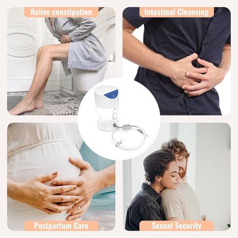 Automatic Enema Bucket kit, Electric Enema Kit for Colon Cleansing Organic Coffee Enema Set… in Kuwait