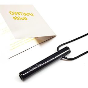 Mindful Breathing Necklace/Whistle and Velvet Bag & Brush, Anxiety Necklace for Stress Relief, Meditation Gifts, Calming Down Tool, Breathing Exercises in Kuwait