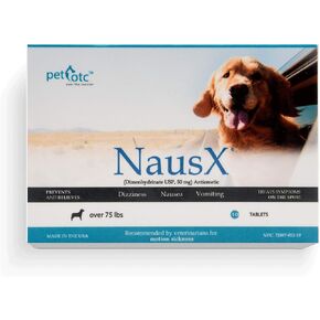 Anti-Motion Sickness and Nausea Relief for Small Breed Dogs, Relief for Disorientation and Dizziness, 10 Tablets in Saudi Arabia