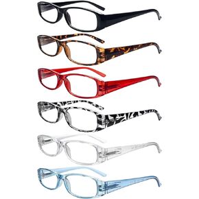 نظارات قراءة Ronecool للنساء والرجال تحجب الضوء الأزرق، قارئات الكمبيوتر مضادة لإجهاد العين، 6 عبوات in Kuwait