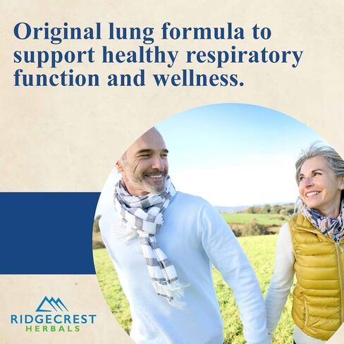 RidgeCrest Herbals ClearLungs قوة إضافية، مزيل احتقان عشبي، 60 كبسولة نباتية in Kuwait