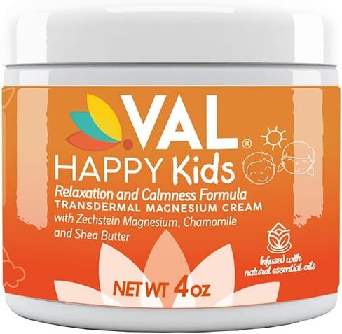 VAL Magnesium for Kids Roll-on Applicator, Relaxation Formula for Children, Zechstein Magnesium Chloride, Chamomile, Shea Butter and Natural Essential Oils to Help Kids Sleep, Support Balanced Mood in Saudi Arabia