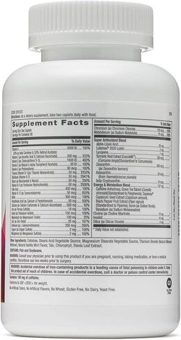 GNC Womens Ultra Mega Energy and Metabolism Multivitamin للنساء، 180 عدد، لزيادة الطاقة والتمثيل الغذائي وحرق السعرات الحرارية in Kuwait
