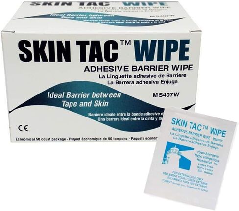Skin Tac Adhesive Barrier Prep Wipe, 50/Box (Box of 50) by TORBOT GROUP INC. in Saudi Arabia