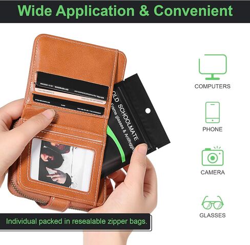 Anti Fog Wipes Nano Anti Fog Cloth Defog Reusable Cleaning Cloth for Glasses Goggles Motorcycle Helmet Eyeglass Camera Lens (3) in Kuwait