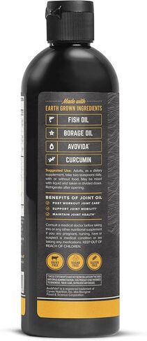 Onnit Joint Oil: Emulsified Liquid Fish Oil to Support Joint Health and Mobility - Tangerine Flavor (12oz) in Kuwait