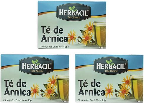 HERBACIL ARNICA TEA 25-BAGS 0.88 OZ (3) in Kuwait