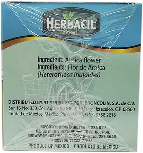 HERBACIL ARNICA TEA 25-BAGS 0.88 OZ (3) in Kuwait