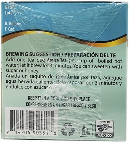 HERBACIL ARNICA TEA 25-BAGS 0.88 OZ (3) in Kuwait