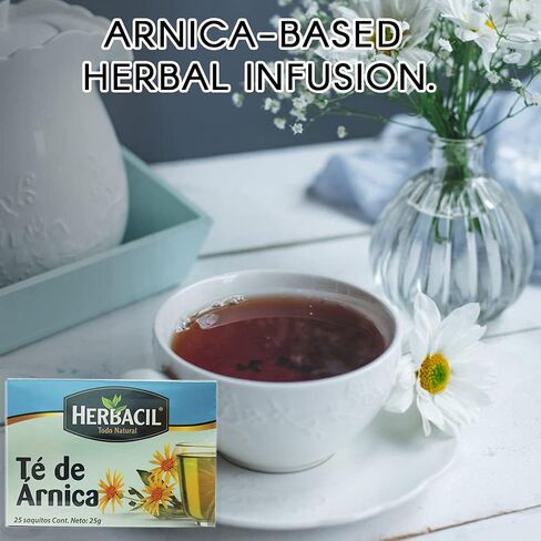 HERBACIL ARNICA TEA 25-BAGS 0.88 OZ (3) in Kuwait