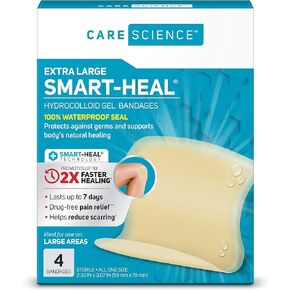 Care Science Hydrocolloid Gel Bandages, 0.78in x 2.36in, 20 Count in Kuwait