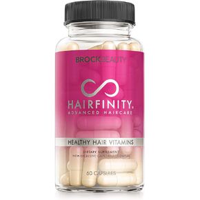 Hairfinity Hair Vitamins - Scientifically Formulated with Biotin, Amino Acids, and a Vitamin Supplement That Helps Support Hair Growth - Vegan - 120 Veggie Capsules (2 Month Supply)