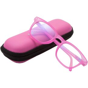 نظارات كمبيوتر EYEGUARD زرقاء تحجب الضوء للأطفال، عدسات مضادة لإجهاد العين للحماية من الأشعة فوق البنفسجية للأولاد والبنات (5-12 سنة) in Kuwait