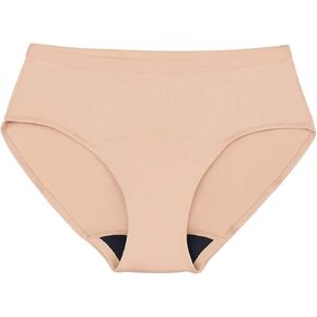 Speax by Thinx Hiphugger Incontinence Underwear for Women, Washable Incontinence Underwear Women, Postpartum Underwear Feminine Care, Beige, 4X-Large in Saudi Arabia