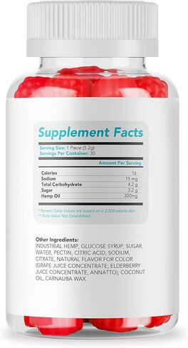 5 عبوات - علكات القنب المناسبة - القنب العضوي النقي من ProperHemp، زيت بوربر، صمغ الدببة القنب الدافعة، 300 مجم من مستخلص القنب لكل علكات طبيعية و9000 مجم لكل زجاجة (150 علكة لمدة 5 أشهر) in Kuwait