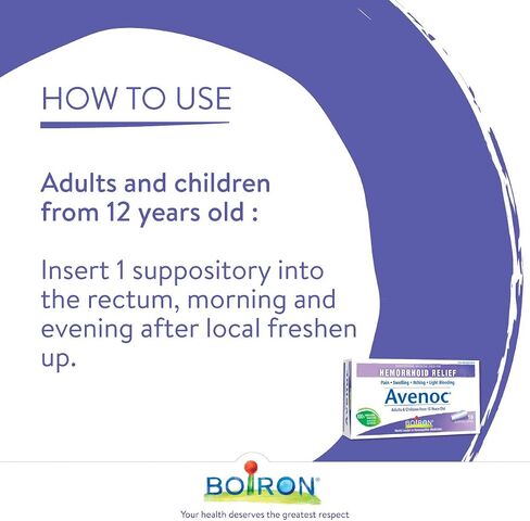 Boiron Boiron Avenoc Suppositori, 10 CT in Saudi Arabia