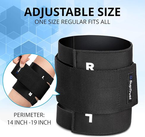 Sciatica Pain Relief Devices for Calf 14-19INCH, ReActive+ Sciatica Pain Relief Brace with Pressure Pad for Maximum Pain Relief for Sciatica, Sciatic Nerve Brace, Sciatica Nerve Pain Relief Product by Suptrust 2023, Better Sciatica Brace Than What You've  in Saudi Arabia