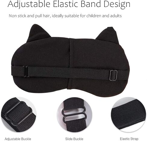 12 Pack Cute Animal Funny Sleep Eye Mask for Sleeping Cat Dog Soft Plush Blindfold Sleep Masks Eye Cover Eyeshade for Kids Girls Men Women Plane Travel Nap Night Sleeping in Saudi Arabia