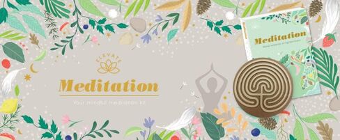 Elevate - The Power of Crystals Kit - Spirituality for Adults - Crystals Included - Rose Quartz - Amazonite - Amethyst - Mental Health and Self Care Essentials - Adult Hobbies in Kuwait