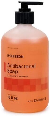 صابون سائل مضاد للبكتيريا من ماكسون، 18 أونصة، رائحة نظيفة، 53-28067-18 - يباع بواسطة: Pack of One in Kuwait