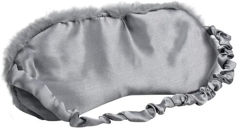 ULIFEMALL Cute Sloth Sleeping Mask, Soft Fluffy Plush Blindfold Funny Novelty Animal Sleep Mask Eye Cover Eyeshade for Kids Girls Boys Women Men Night Nap Travel Meditation in Kuwait