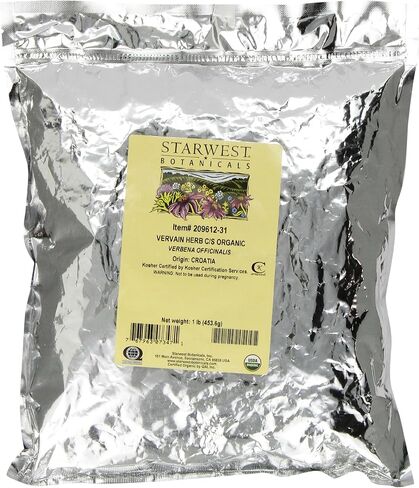 Starwest Botanicals Vervain Herb Cut/sifted, 1-Pound in Saudi Arabia