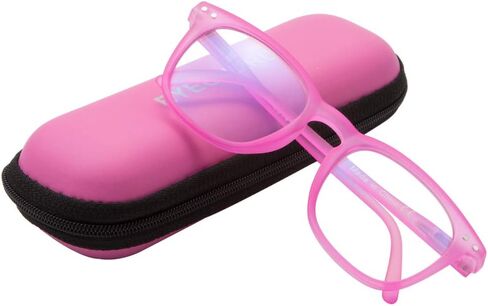 نظارات كمبيوتر EYEGUARD زرقاء تحجب الضوء للأطفال، عدسات مضادة لإجهاد العين للحماية من الأشعة فوق البنفسجية للأولاد والبنات (5-12 سنة) in Saudi Arabia