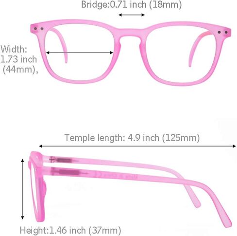 نظارات كمبيوتر EYEGUARD زرقاء تحجب الضوء للأطفال، عدسات مضادة لإجهاد العين للحماية من الأشعة فوق البنفسجية للأولاد والبنات (5-12 سنة) in Saudi Arabia