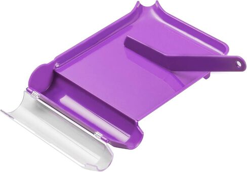 Right Hand Pill Counting Tray with Spatula (Purple - L Shape) in Saudi Arabia