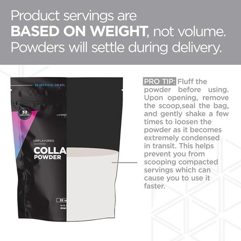 Livingood Daily Chocolate Collagen Powder - Hydrolyzed Collagen Peptides Powder Plus Vitamin C - Complete Protein with 20 Amino Acids - Type I & III, Grass-Fed, Keto, Paleo - 30 Servings, 12.3oz in Saudi Arabia