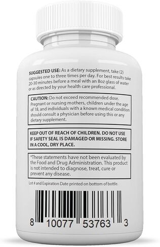 (5 عبوات) Lifestyle Keto 800MG تتضمن goBHB® الحاصل على براءة اختراع، دعم الكيتونات الخارجية المتقدم للرجال والنساء، 300 كبسولة in Kuwait