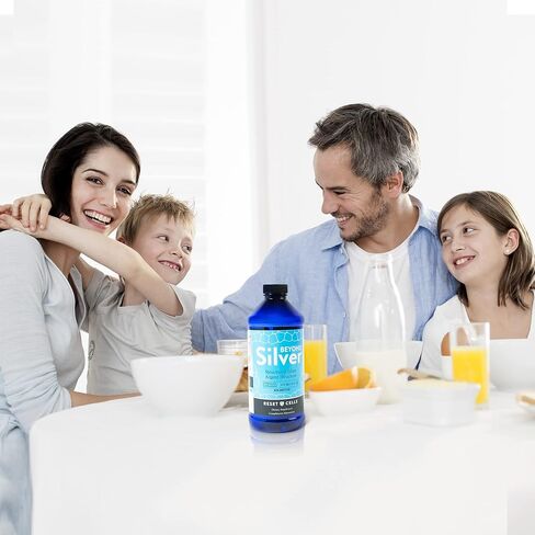 Beyond Silver Structured Silver Solution - 15ppm - 16oz - Pure Colloidal Silver Liquid for Immune Support - Alkaline Silver Water Dietary Supplement in Saudi Arabia