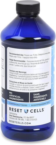 Beyond Silver Structured Silver Solution - 15ppm - 16oz - Pure Colloidal Silver Liquid for Immune Support - Alkaline Silver Water Dietary Supplement in Saudi Arabia