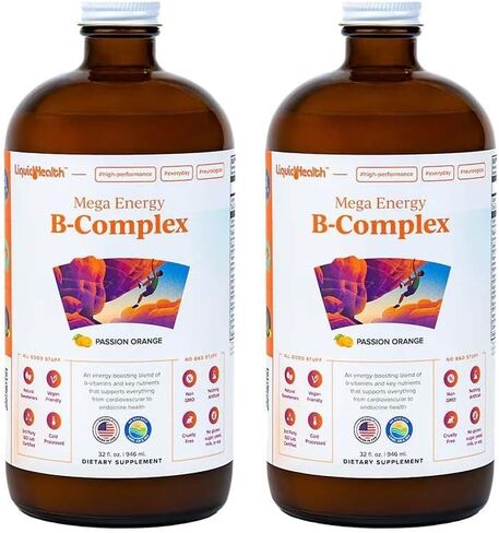 LIQUIDHEALTH High Performance Vitamin Bundle | Liquid Vitamins for Energy in Kuwait