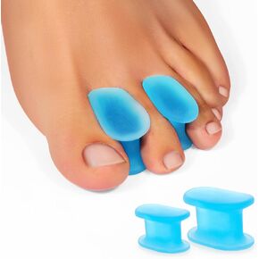 16 عبوة من فاصل جل لأصابع القدم من سوميفن، مصحح ورم إبهام القدم وتخفيف ورم إبهام القدم، فواصل أصابع القدم المتداخلة، فواصل أصابع القدم المطرقة لفرد أصابع القدم المتداخلة (12 صغير + 4 أحجام كبيرة) in Kuwait