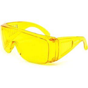 TATTU G1 Fit-Over UV Protection Glasses, Anti-Glare, Anti-Eye Strain, Night Vision Enhancement for Driving at night, Yellow in Saudi Arabia
