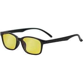 Exerscribe Bluelight Gaming Glasses - Amber Tinted Blue Light Glasses for Men & Women - Night Lenses for Driving, Strain and Fatigue in Saudi Arabia