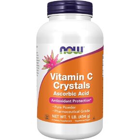 NOW Supplements, Vitamin C Crystals (Ascorbic Acid) Powder , Antioxidant Protection*, 1-Pound