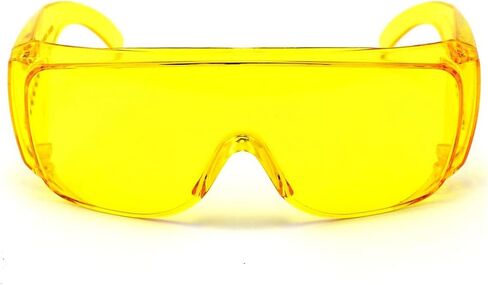 TATTU G1 Fit-Over UV Protection Glasses, Anti-Glare, Anti-Eye Strain, Night Vision Enhancement for Driving at night, Yellow in Saudi Arabia
