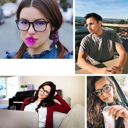 Amazon Essentials Unisex Bluelight and UV400 blocking Glasses (1 pair) in Saudi Arabia