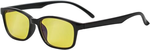 Exerscribe Bluelight Gaming Glasses - Amber Tinted Blue Light Glasses for Men & Women - Night Lenses for Driving, Strain and Fatigue in Saudi Arabia
