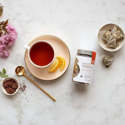 Munchkin Milkmakers Organic Prenatal Tea for Morning Sickness & Nausea Relief, With Ginger & Red Raspberry Leaf, 12 Count in Saudi Arabia