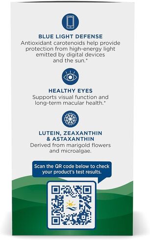 Nordic Naturals Blue Light Defense - 60 مادة هلامية ناعمة - أربعة مغذيات نباتية مع قدرات تكميلية مضادة للأكسدة - تدعم صحة الشبكية، والوظيفة البصرية - غير معدلة وراثيًا - 60 حصة in Saudi Arabia
