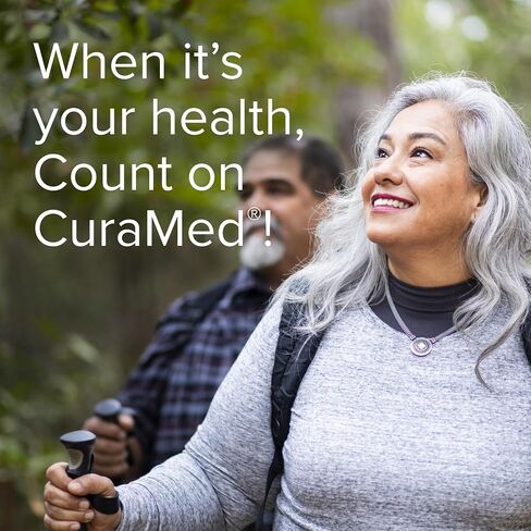 Terry Naturally CuraMed 750 مجم مركب الكركمين - 120 كبسولة هلامية، عبوة من 2 - امتصاص فائق BCM-95 - غير معدّل وراثيًا، خالي من الغلوتين، حلال - 240 وجبة إجمالية in Kuwait