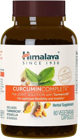 Himalaya Curcumin Complete for Joint Support and Optimum Flexibility & Mobility, 372 mg, 60 Capsules, 1 Month Supply in Saudi Arabia