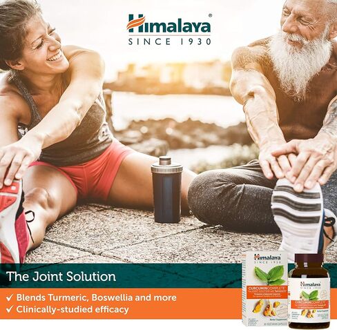 Himalaya Curcumin Complete for Joint Support and Optimum Flexibility & Mobility, 372 mg, 60 Capsules, 1 Month Supply in Saudi Arabia