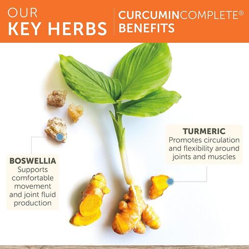 Himalaya Curcumin Complete for Joint Support and Optimum Flexibility & Mobility, 372 mg, 60 Capsules, 1 Month Supply in Saudi Arabia