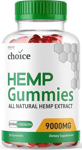 Choice Hemp Gummies - New Choice Gummies، Choice Gummy، ChoiceHemp، زيت، 300 ملغ، (30 علكة تكفي لمدة شهر واحد) in Kuwait