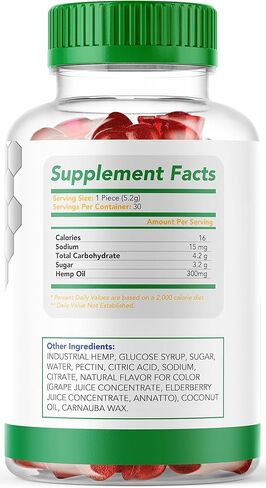 Choice Hemp Gummies - New Choice Gummies، Choice Gummy، ChoiceHemp، زيت، 300 ملغ، (30 علكة تكفي لمدة شهر واحد) in Kuwait