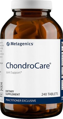 مكمل دعم المفاصل Metagenics ChondroCare مع كبريتات الجلوكوزامين يساعد على دعم صحة الغضروف وتكوين الأنسجة الرخوة - 240 قرصًا in Saudi Arabia